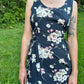 80's Floral Dress