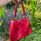 Red Boho Bag