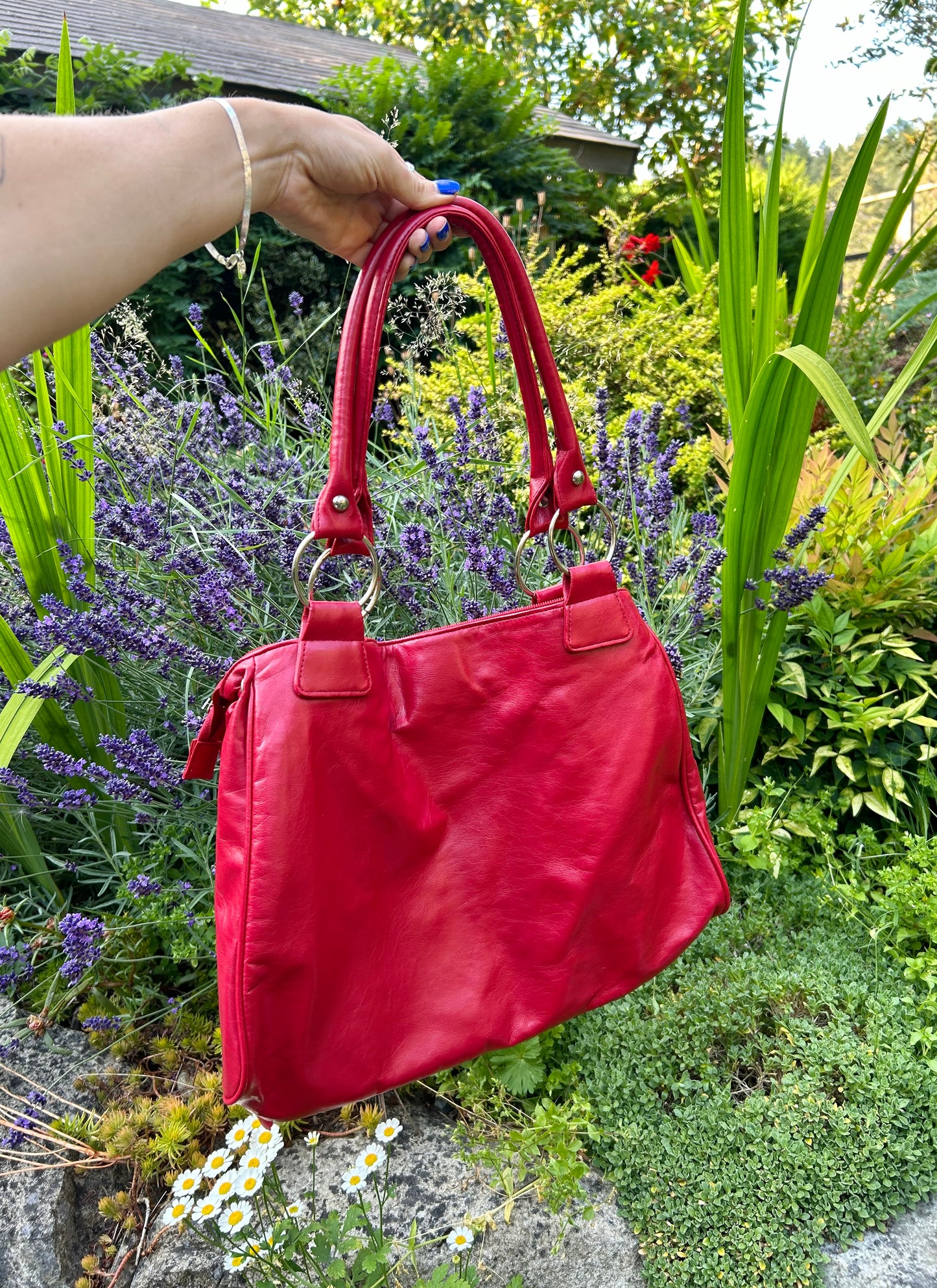 Red Boho Bag