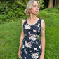 80's Floral Dress